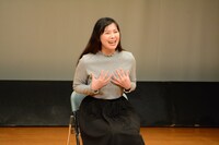 エキシビションに参加した、ゆむら（スクールJCA）。