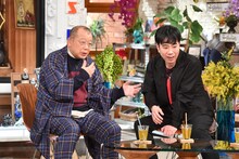 「A-Studio」に出演する（左から）笑福亭鶴瓶、藤井隆。(c)TBS
