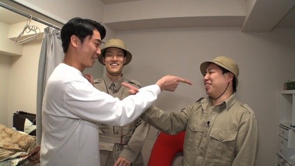 「霜降り明星のおうちでギャラハンティング」のワンシーン。