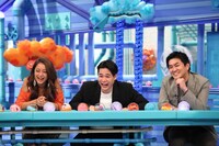 「芸能人が本気で考えた！ドッキリGP」SPに出演する平成ノブシコブシ、池田美優（左）。 (c)フジテレビ