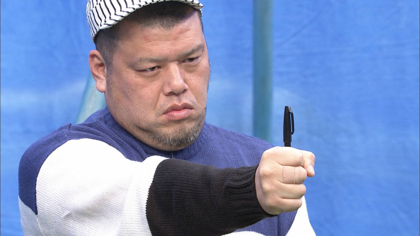 「芸能人が本気で考えた！ドッキリGP」SPに出演する、野性爆弾くっきー。(c)フジテレビ