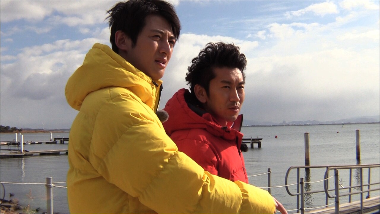 ツートライブ、琵琶湖を爆走しながらバスケのゴール決められるか