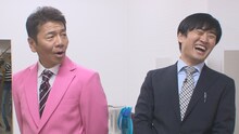 「太田上田」に出演する（左から）くりぃむしちゅー上田、劇団ひとり。(c)中京テレビ
