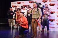 キャンプ部のたけだバーベキューとつくね伊藤トラボルタ。