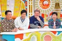 スタジオゲストの（左から）藤崎マーケット、野性爆弾くっきー、すっちー。(c)MBS