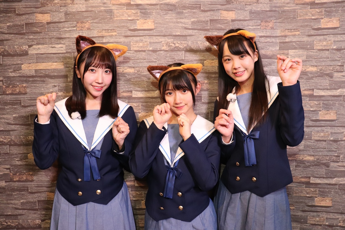 神戸ロケに登場するSTU48メンバー。(c)関西テレビ