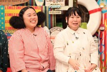 「さんまのお笑い向上委員会」に向上ゲストとして出演するニッチェ。(c)フジテレビ