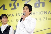 内田理央主演「クソみたいな映画」の脚本を担当するNON STYLE石田（右）。