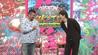 左からケンドーコバヤシ、千原ジュニア。(c)読売テレビ