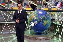 「全力！脱力タイムズ」MCのアリタ哲平（くりぃむしちゅー有田）。