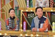 左から古閑美保、石丸謙二郎。(c)読売テレビ