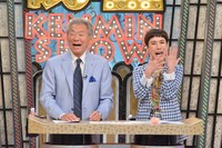 左からみのもんた、久本雅美。(c)読売テレビ