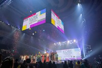 「神戸コレクション」グランドフィナーレの様子。