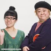 モリマンのホルスタイン・モリ夫(右)。