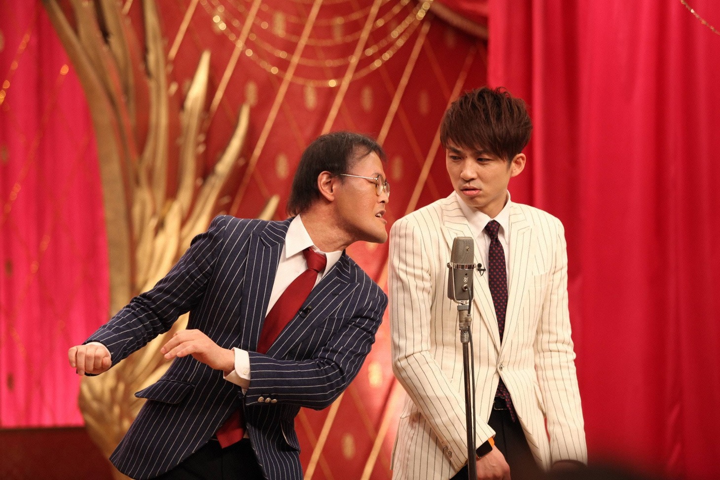 「ネタパレ」に出演するアインシュタイン。(c)フジテレビ