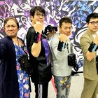 くりぃむ上田や古坂大魔王、ARスポーツで波動出し合う