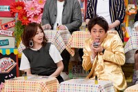 左からYOU、祇園・木崎。(c)読売テレビ