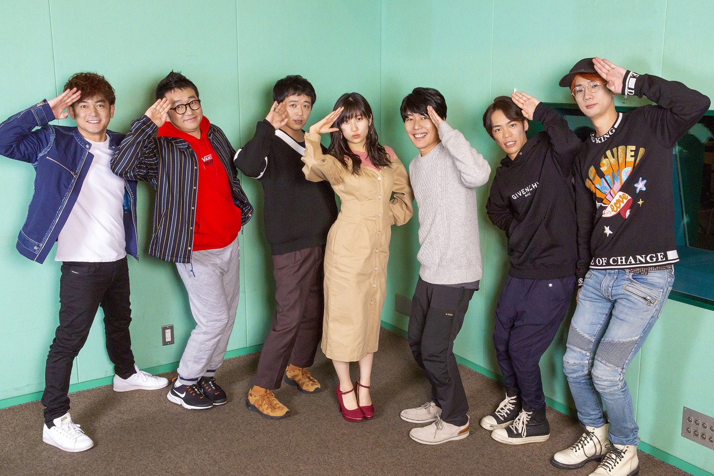 コメディショートアニメ「あはれ！名作くん」シーズン4で声優を務めるキャストたち。