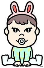 佐藤優樹（モーニング娘。'19）が声を担当する新キャラクター・メイちゃん。