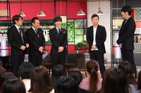 左からさまぁ～ず、内村光良、ココリコ。(c)日本テレビ