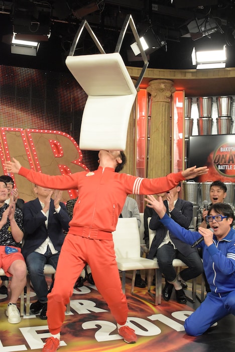 「爆笑オンエアバトル20年SPECIAL ～平成最後の年に一夜限りの大復活！～」取材会の様子。