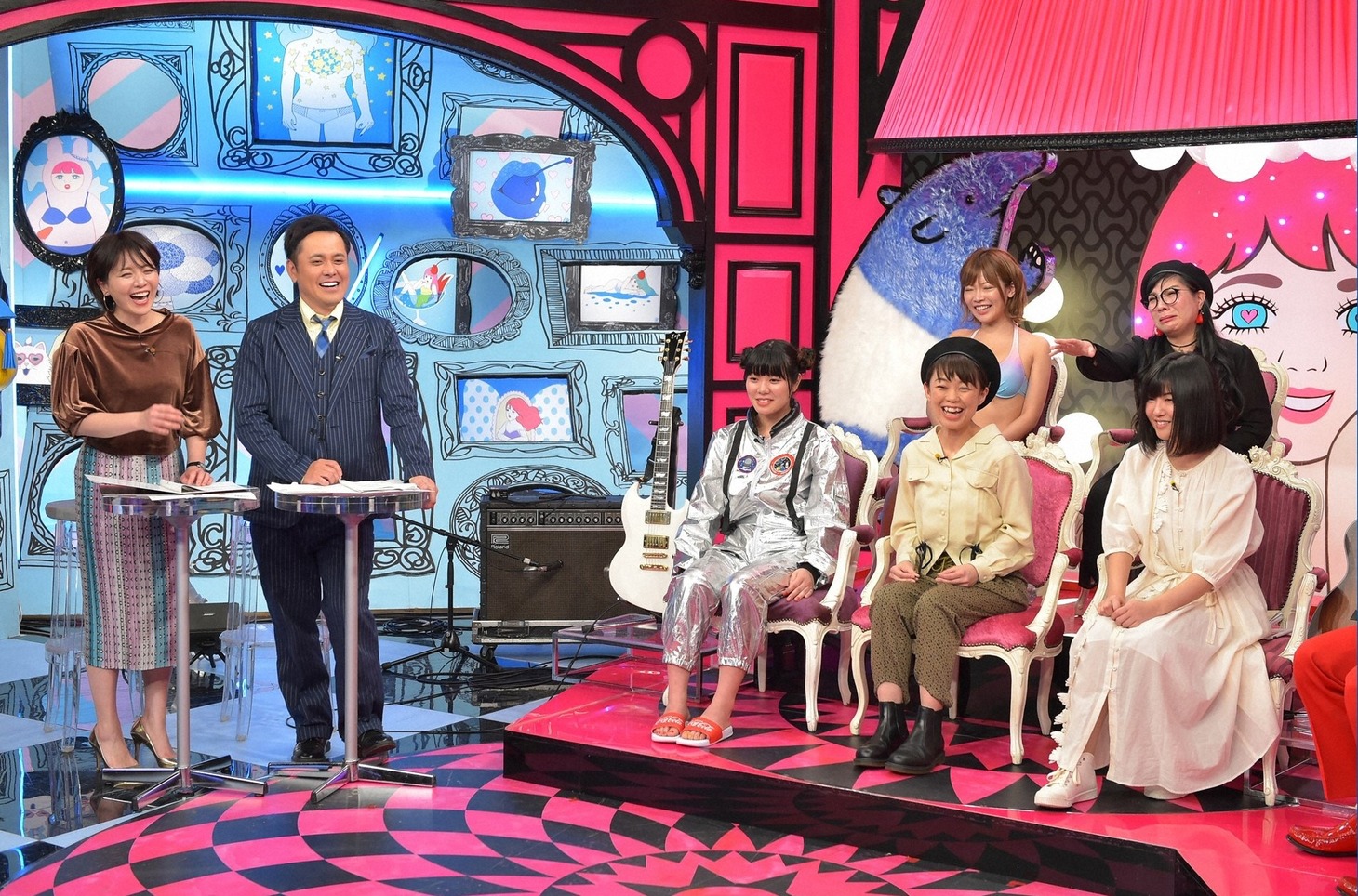 「有田哲平の夢なら醒めないで」のワンシーン。(c)TBS