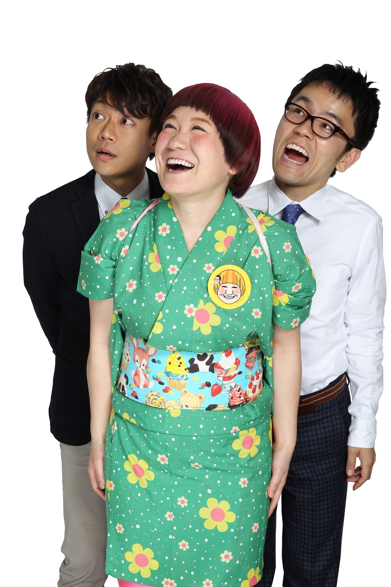 女と男と木村寿伸アナウンサー。