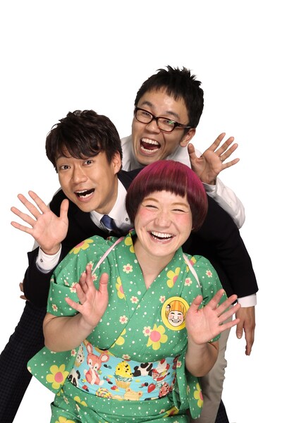 女と男と木村寿伸アナウンサー。