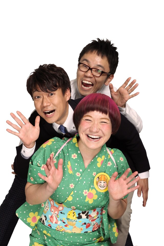 女と男と木村寿伸アナウンサー。