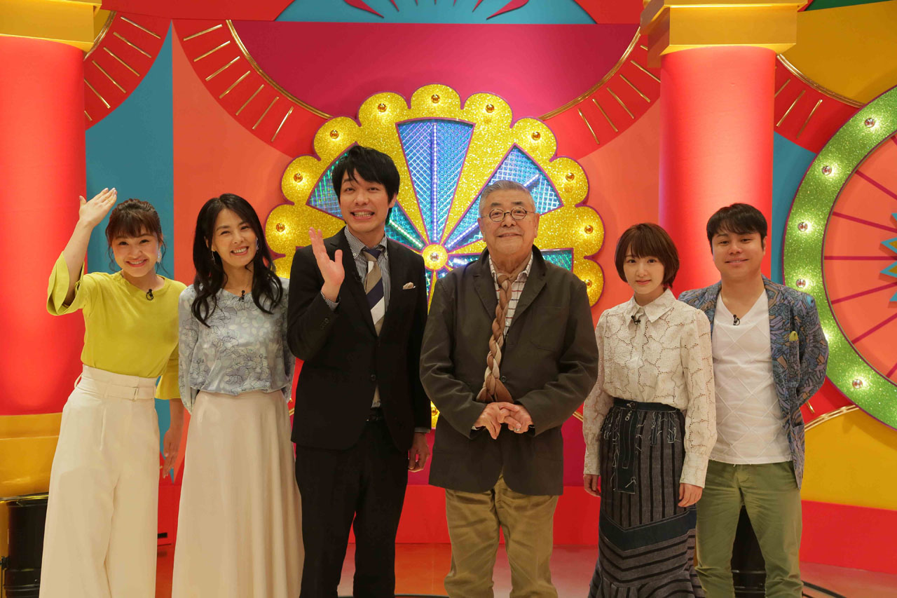 「境界調査バラエティー ニッポンのワケメ」の出演者。(c)NHK