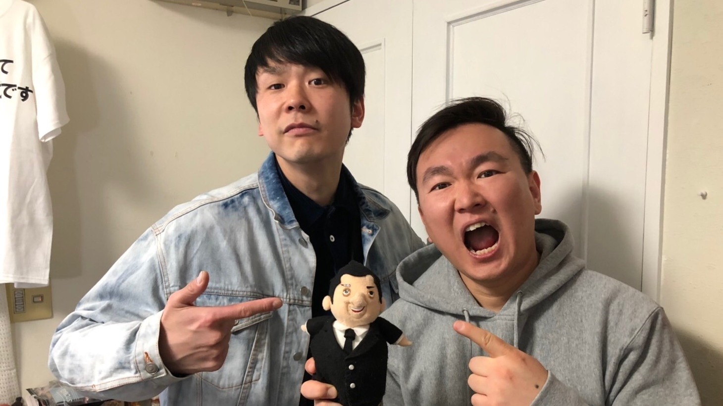 「村上マヨネーズのツッコませて頂きます！ 春の美女部屋一斉大捜索SP」に出演する、かまいたち。(c)関西テレビ