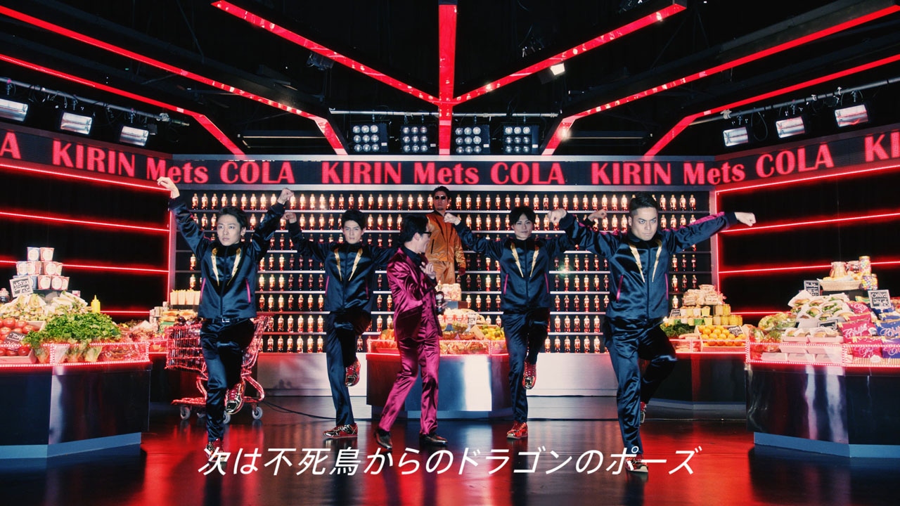 RADIO FISHが出演する「超ラジオ体操 第一」より。