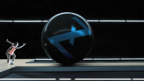 新CM「ビッグボーリング」編のワンシーン。