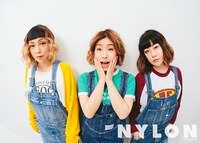 IMALU（中央）の連載最終回に登場するPUFFY。