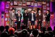 新番組「もう少し、嫌な奴」に出演する（左から）かまいたち、ジャルジャル、アキナ。(c)ABC