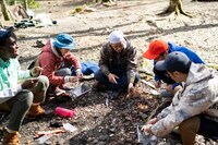 「おぎやはぎのハピキャン ～キャンプはじめてみました～」のワンシーン。(c)メ～テレ