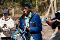 「おぎやはぎのハピキャン ～キャンプはじめてみました～」のワンシーン。(c)メ～テレ