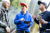 「おぎやはぎのハピキャン ～キャンプはじめてみました～」のワンシーン。(c)メ～テレ