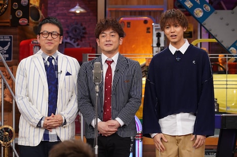 左からなすなかにし、片寄涼太。(c)日本テレビ