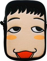 小籔千豊をモチーフにしたコインポーチ。