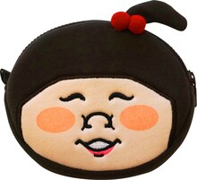 酒井藍をモチーフにしたコインポーチ。