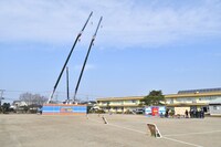 高さ30メートルのブランコ。(c)読売テレビ