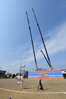 高さ30メートルのブランコ。(c)読売テレビ