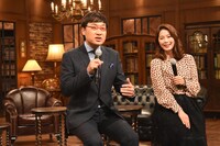 取材会の様子。