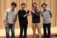 左から東京03豊本、東京03飯塚、おぎやはぎ矢作、東京03角田。