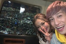 「ラストキス～最後にキスするデート」でデートするEXIT兼近（右）とゆきぽよ。