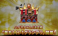 「激毛！H-1グランプリ」ロゴ