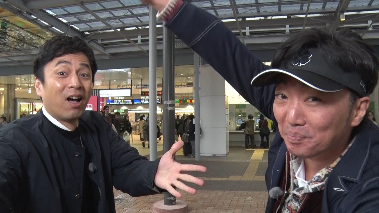 「もっとYATTE-MIKKA! ～徳井と小沢のゲーム旅～」のワンシーン。(c)BSスカパー！
