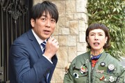 （左から）安住紳一郎アナ、久本雅美。(c)TBS