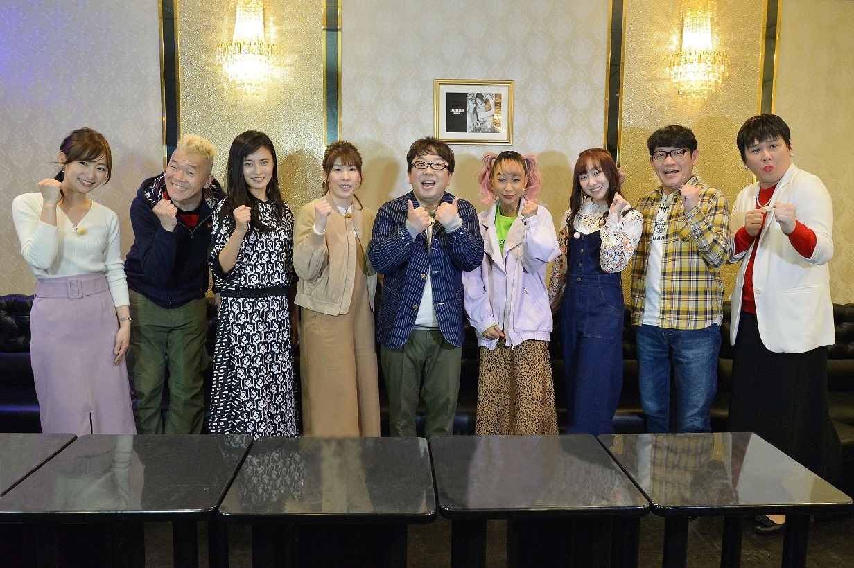 「キキコミ☆街中ビンゴ」の出演者たち。(c)東海テレビ
